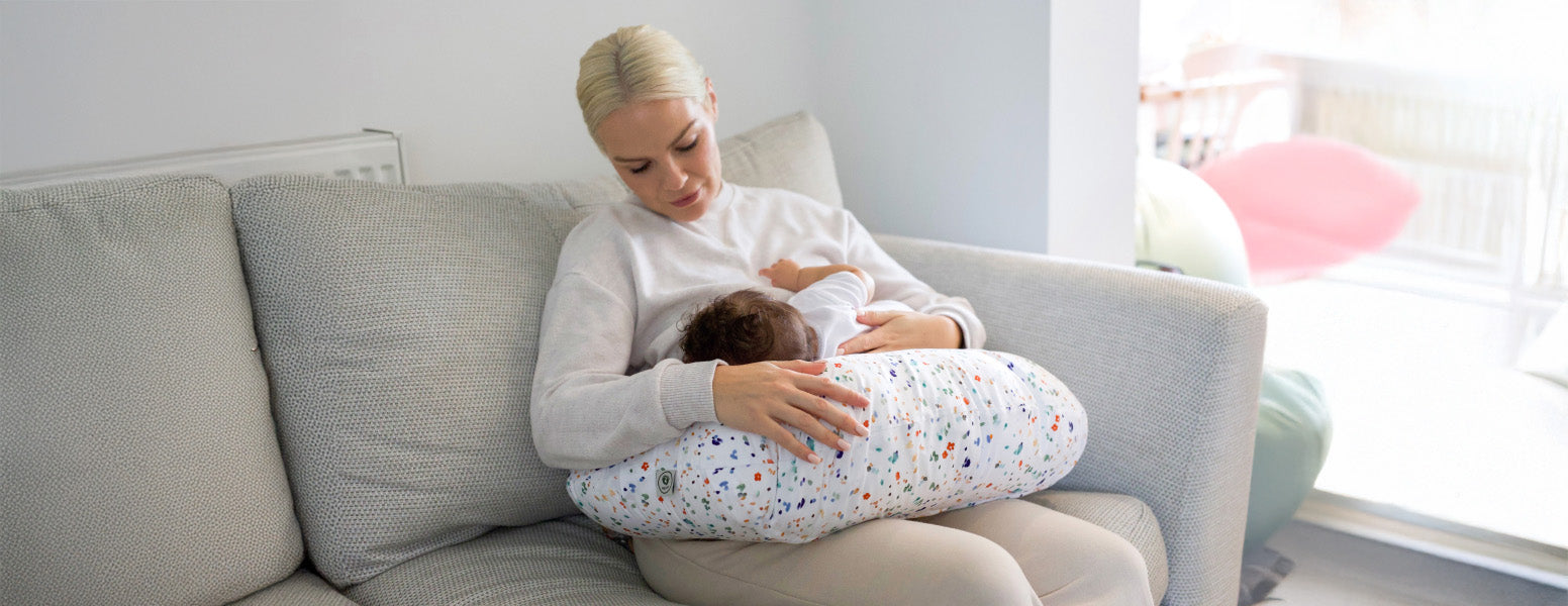 BABYGO Nursing Pillows Breastfeeding Baby Cushion With Cover
