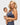 postpartum woman wearing maternity bra