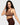 woman wearing maternity bra