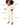BABYGO® Ivory Ribbed Zip Sleepsuit