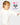 BABYGO® White Ribbed Zip Sleepsuit