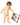 baby wearing oatmeal baby grow