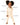 baby wearing oatmeal baby grow