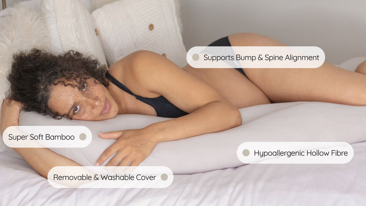 How to use a pregnancy pillow: five ways that actually work