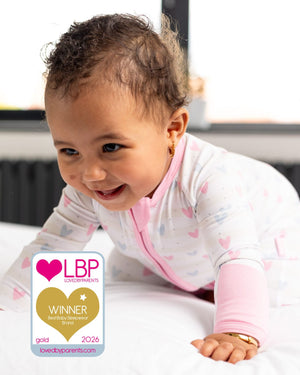 BABYGO® Heart Zip Sleepsuit