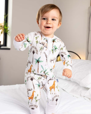 BABYGO® Safari Zip Sleepsuit