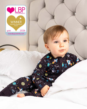 BABYGO® Space Zip Sleepsuit