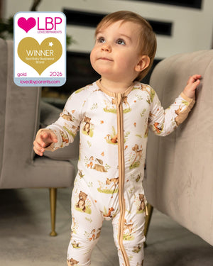 BABYGO® Woodland Zip Sleepsuit