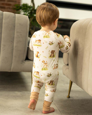 BABYGO® Woodland Zip Sleepsuit