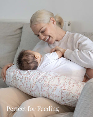 BABYGO® Orange Leaf Nursing Pillow