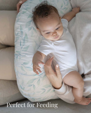 BABYGO® Green Leaf Nursing Pillow No Box