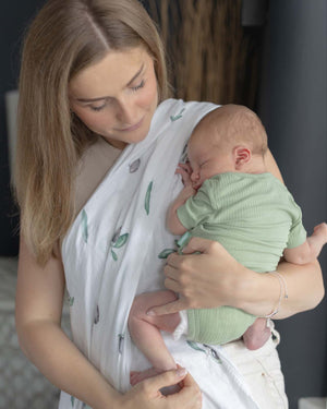 BABYGO® Large Muslin Swaddle Blanket (3 Pack)