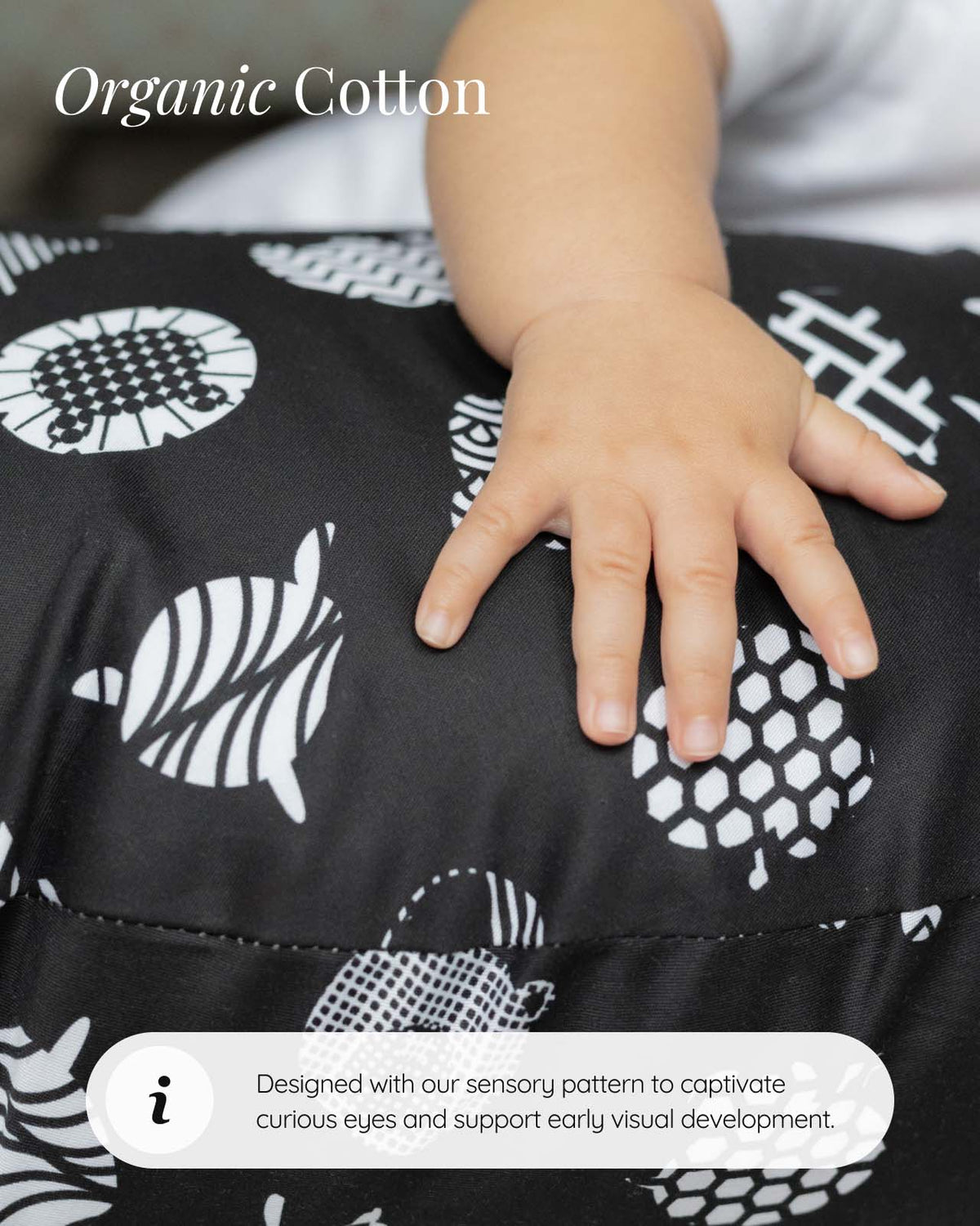 BABYGO® Sensory Nursing Pillow