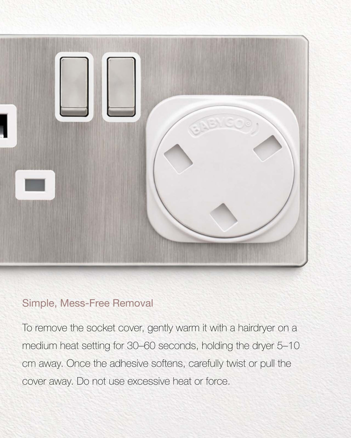 BABYGO® Plug Socket Covers