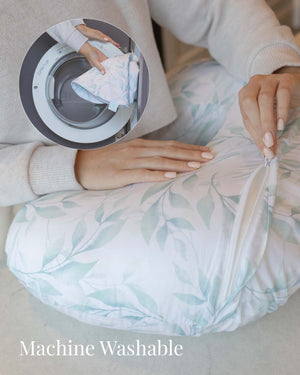 BABYGO® Green Leaf Nursing Pillow No Box