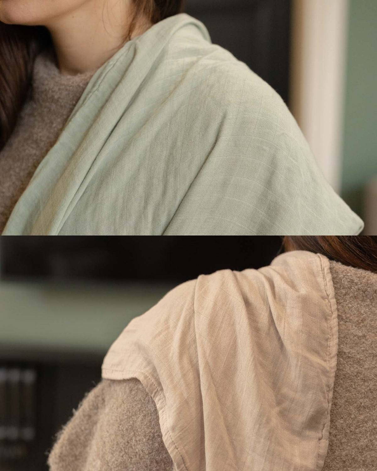 BABYGO® Large Muslin Swaddle Blanket (3 Pack)