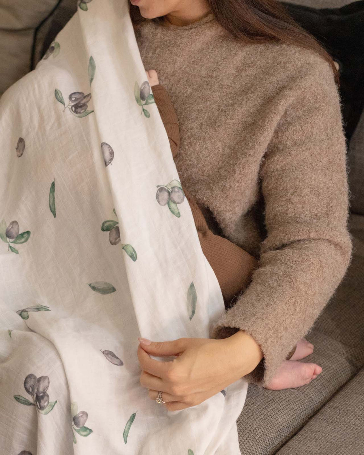 BABYGO® Large Muslin Swaddle Blanket (3 Pack)