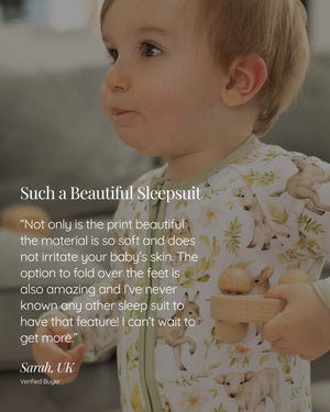 BABYGO® Farmyard Zip Sleepsuit