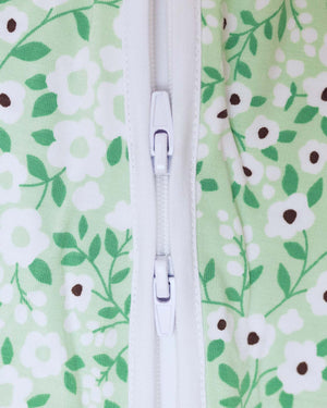BABYGO® Floral Zip Sleepsuit