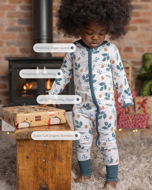 BABYGO® Holly Zip Sleepsuit