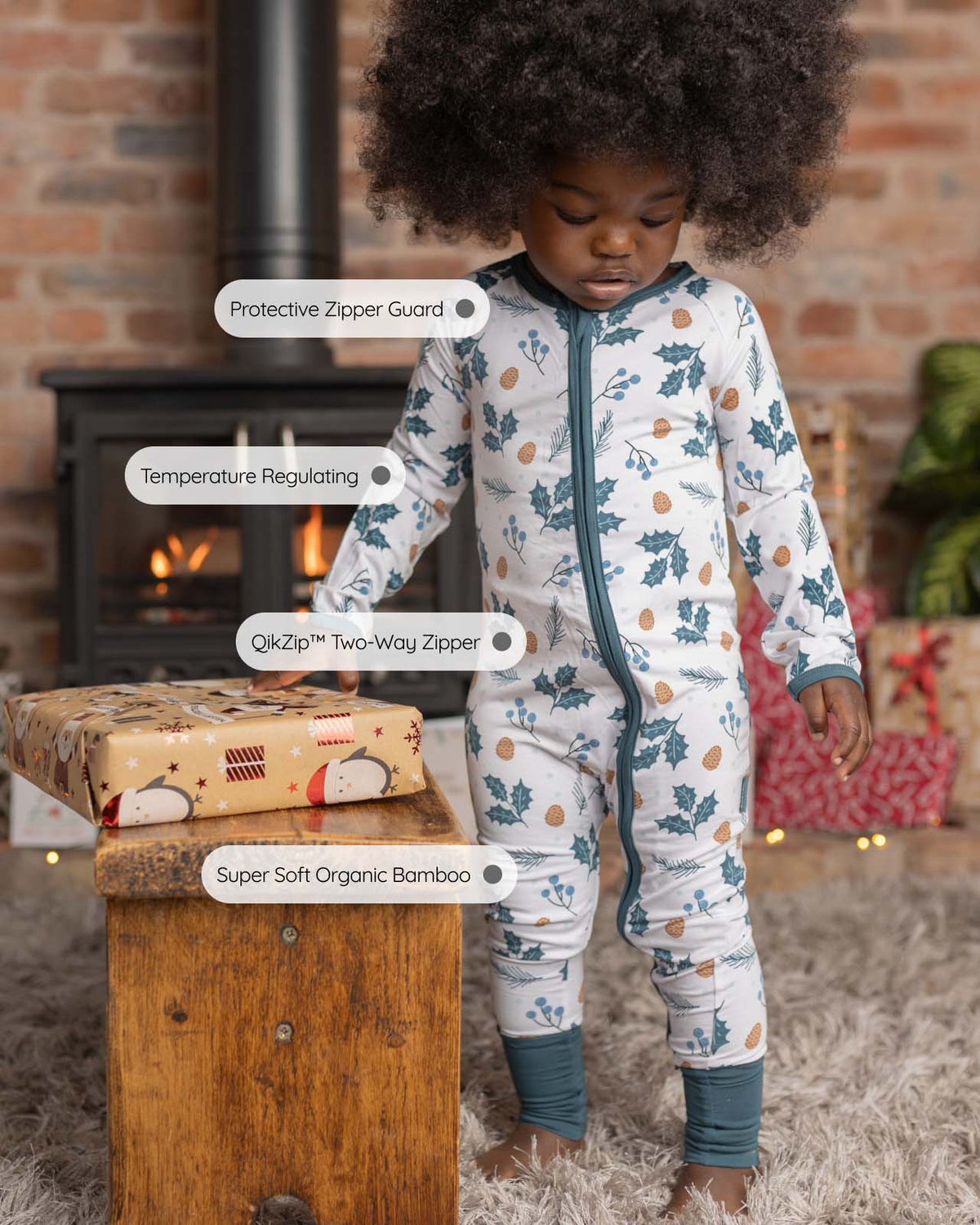 BABYGO® Holly Zip Sleepsuit