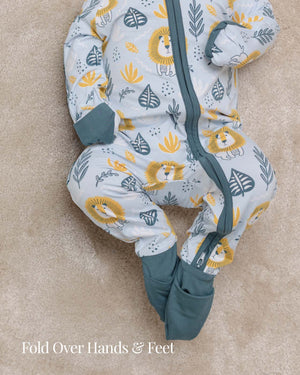 BABYGO® Lion Zip Sleepsuit