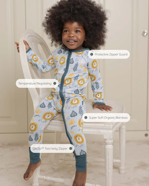 BABYGO® Lion Zip Sleepsuit