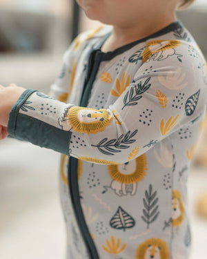BABYGO® Lion Zip Sleepsuit