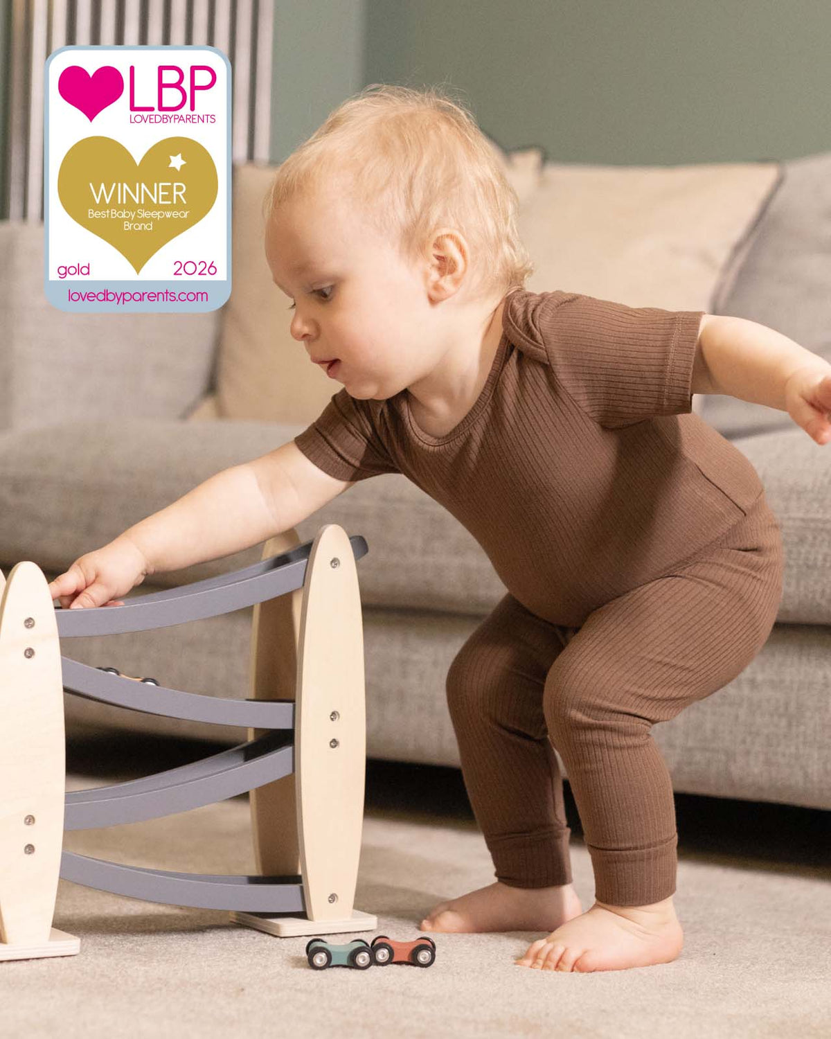 BABYGO® Short Sleeve Baby Bodysuit | 2 Pack