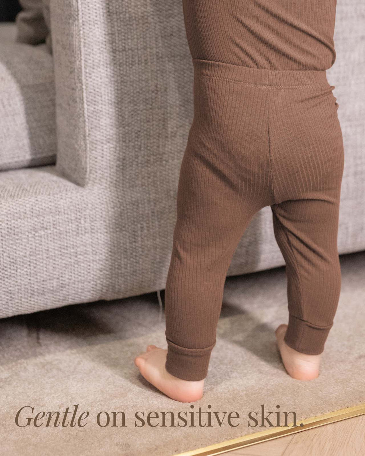 BABYGO® Ribbed Baby Leggings | 3 Pack