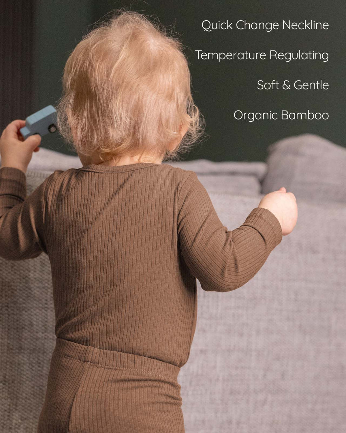 BABYGO® Long Sleeve Baby Bodysuit | 3 Pack