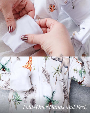 BABYGO® Zip Sleepsuit | 5 Pack | Earth Edit