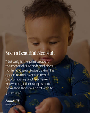 BABYGO® Midnight Moon Zip Sleepsuit