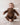 BABYGO® Mocha Ribbed Zip Sleepsuit