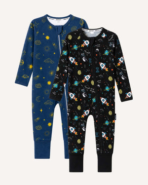 BABYGO® Zip Sleepsuit | 2 Pack