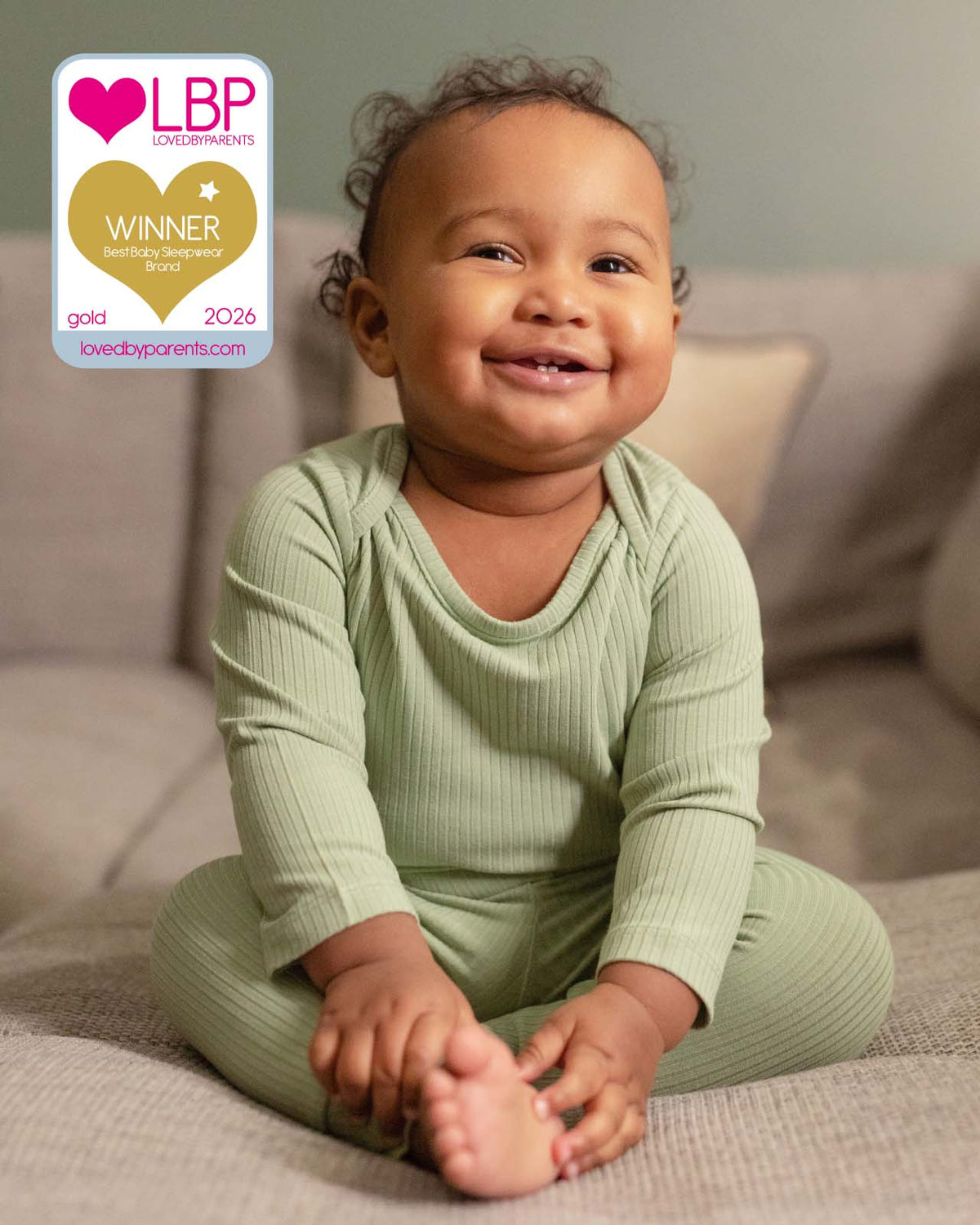 BABYGO® Long Sleeve Baby Bodysuit | 2 Pack