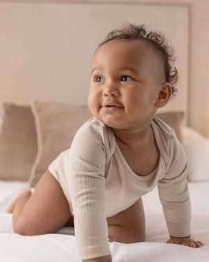 BABYGO® Long Sleeve Baby Bodysuit | 2 Pack