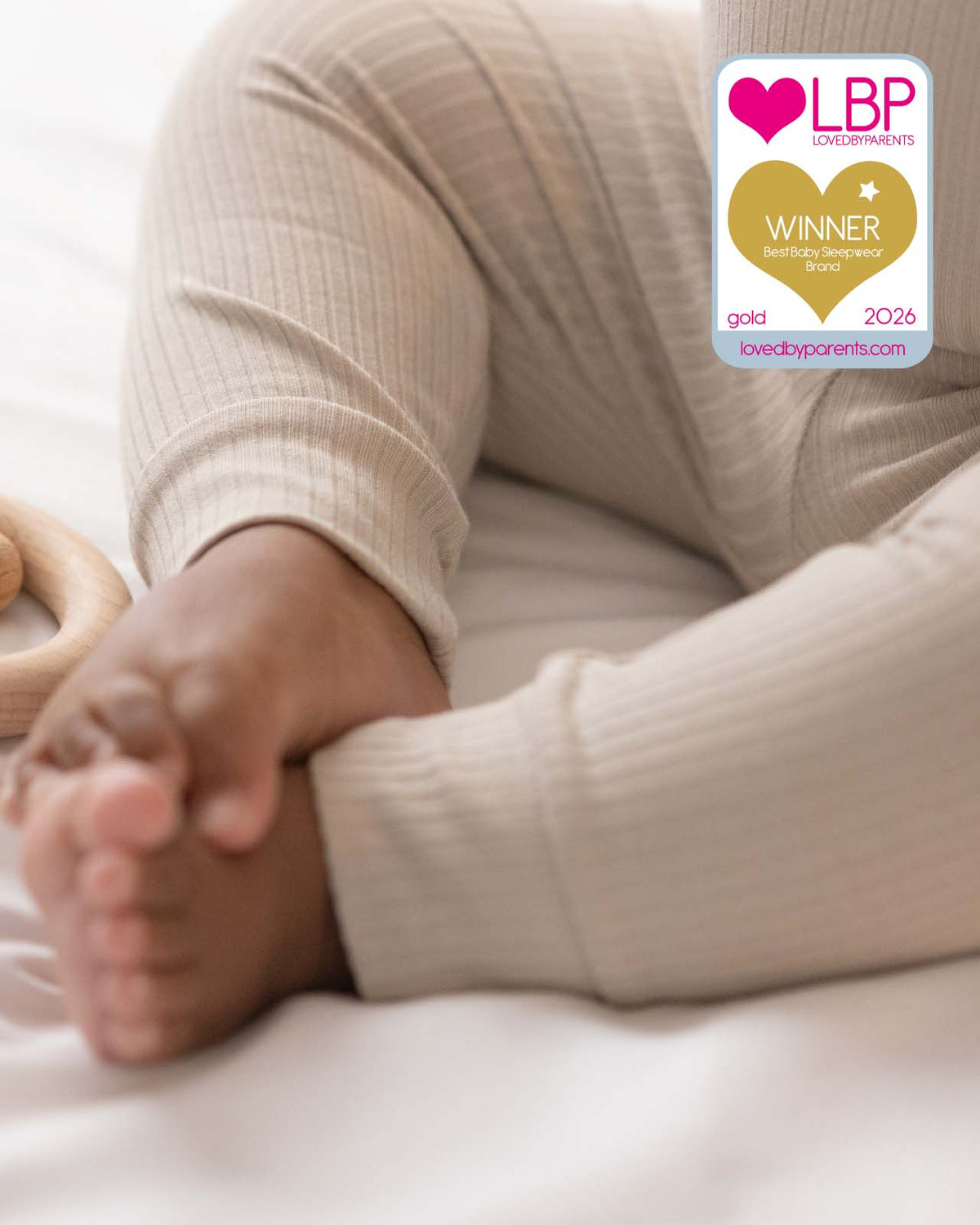 BABYGO® Ribbed Baby Leggings | 3 Pack