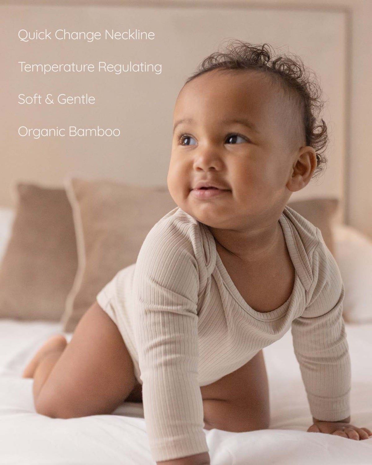 BABYGO® Long Sleeve Baby Bodysuit | 3 Pack