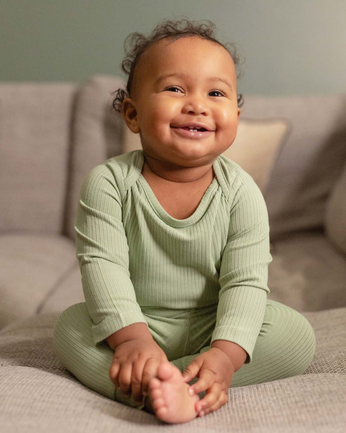BABYGO® Long Sleeve Baby Bodysuit | 3 Pack