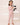 BABYGO® Dusty Pink Ribbed Zip Sleepsuit