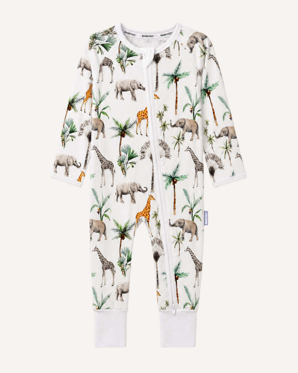 BABYGO® Safari Zip Sleepsuit
