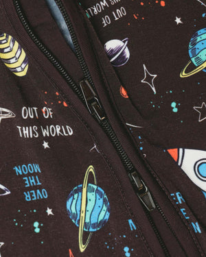 BABYGO® Space Zip Sleepsuit