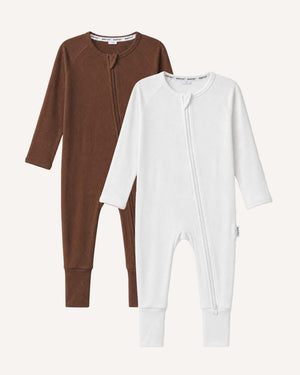 BABYGO® Zip Sleepsuit | 2 Pack