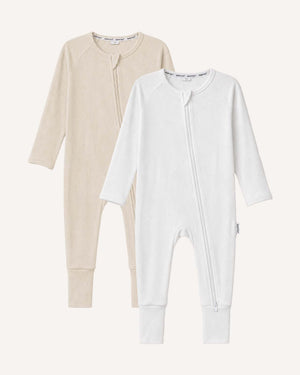 BABYGO® Zip Sleepsuit | 2 Pack