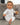 BABYGO® White Ribbed Zip Sleepsuit