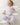 BABYGO® White Ribbed Zip Sleepsuit