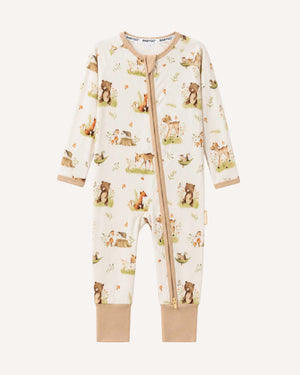 BABYGO® Woodland Zip Sleepsuit