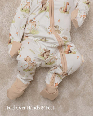 BABYGO® Woodland Zip Sleepsuit