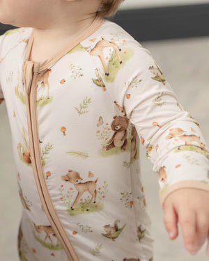 BABYGO® Woodland Zip Sleepsuit